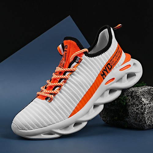 

Men's Summer Outdoor Trainers / Athletic Shoes PU Non-slipping White / Black / Red
