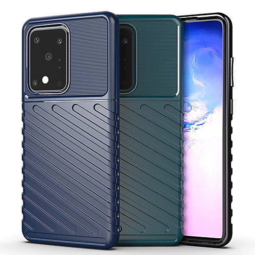 

Case For Samsung Galaxy S20/S20 Plus/S20 Ultra/S10E/S10 Plus/S10 5G/S10/Note 10/Note 10 Plus/M30S/M30/M20/M10 Shockproof Back Cover Solid Colored TPU