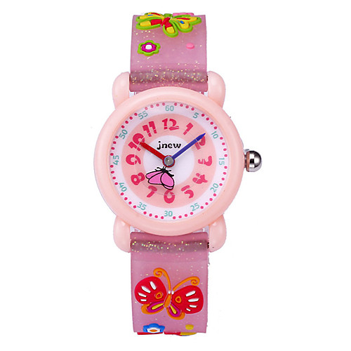 

Kids Sport Watch Automatic self-winding Water Resistant / Waterproof Analog Cartoon Halloween - White Blushing Pink