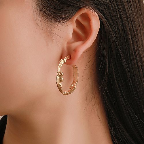

Women's Earrings Holiday Wedding Birthday Romantic Earrings Jewelry Gold / Silver For Date Street Festival 1 Pair