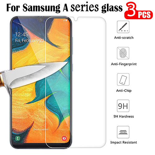 

SAMSUNGScreen ProtectorSamsung Galaxy A40(2019) High Definition (HD) Front Screen Protector 3 pcs Tempered Glass