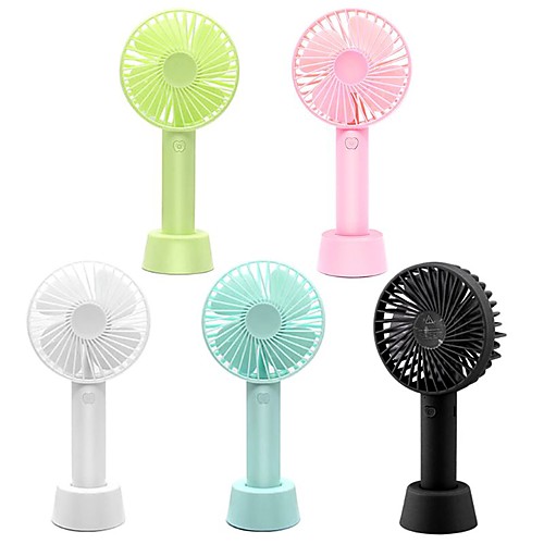 

1 Pcs Mini USB Rechargeable Portable Fan With 3-Speed Adjustable Belt For Outdoor Office Travel