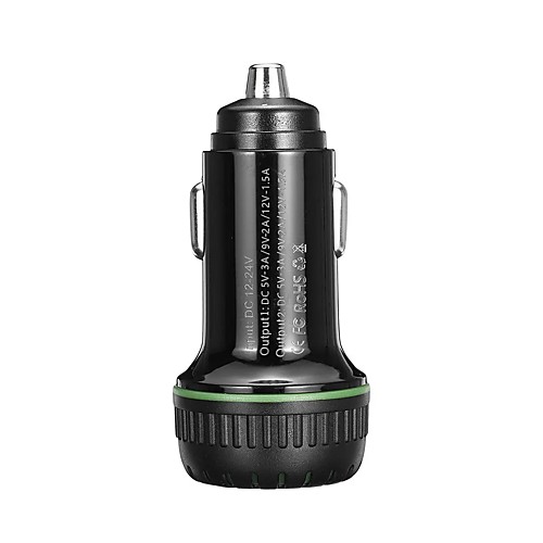 

INSMA Dual Port QC3.0 18W Multifunction Car Charger
