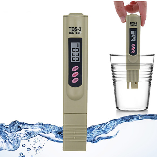 

Portable TDS Tester Shaped Digital Pen Water Meter Water Measurement Filter Quality and Purity TDS Measurement Tool