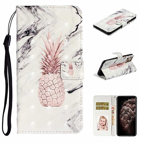 

Case For Apple iPhone 11 / iPhone 11 Pro / iPhone 11 Pro Max Wallet / Card Holder / with Stand Full Body Cases Marble PU Leather / TPU for iPhone SE (2020) / 8 / 8 Plus / X / XS / XR / Xs Max