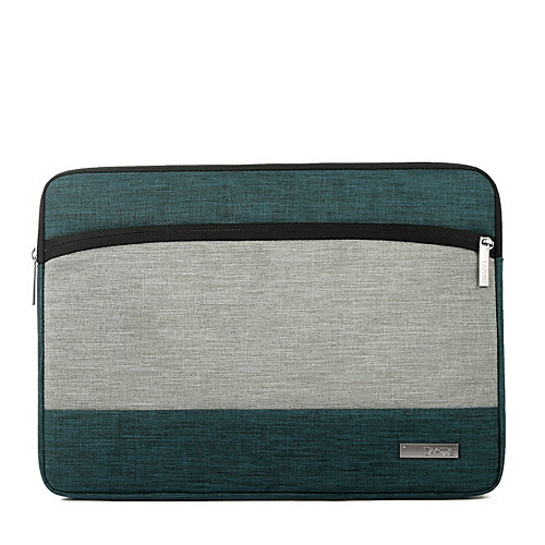 

11.6/12/13.3 Inch Canvas Business Laptop Bag Flat Notebook Waterpoof Shock Proof Briefcase