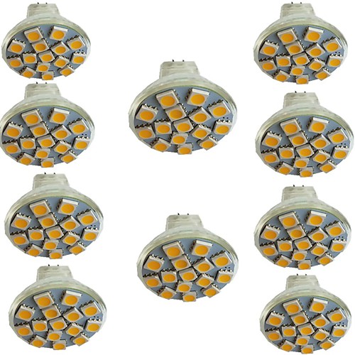 

10pcs 3 W LED Spotlight 300 lm MR11 15 LED Beads SMD 5050 Warm White Cold White Natural White 9-30 V