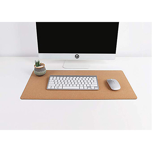 

RM600 Cork Mouse Pad 6003302.5mm Natural Large Size Desk Mat for Office