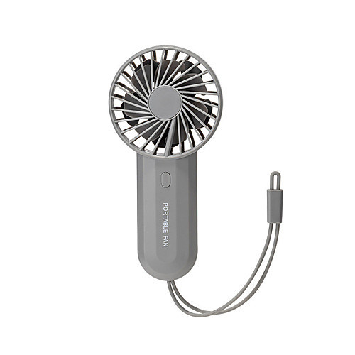 

Rechargeable Handy Mini Fan with stand USB Charging Portable Hand Hold LED Fan US