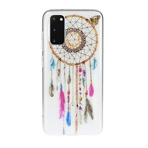 

Case For Samsung Galaxy Galaxy S10 / Galaxy S10 Plus / Galaxy S10 E Transparent / Pattern Back Cover Feathers TPU