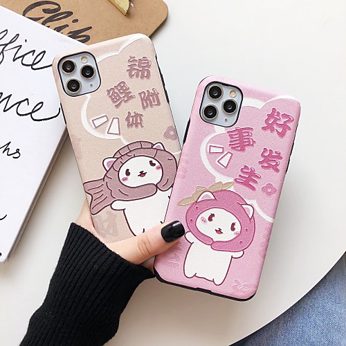 

Case For Apple iPhone 11 / iPhone 11 Pro / iPhone 11 Pro Max Shockproof / Pattern Full Body Cases Cartoon TPU