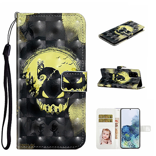 

Case For Samsung Galaxy S20 Ultra S20 Plus Phone Case PU Leather Material 3D Painted Pattern Phone Case for S20 S10 Plus S10 S9 Plus S9 S8 Plus S8