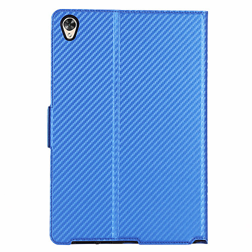 

Case For Huawei Tablets MediaPad M6 10.8"" Card Holder / Shockproof Full Body Cases Solid Colored Carbon Fiber