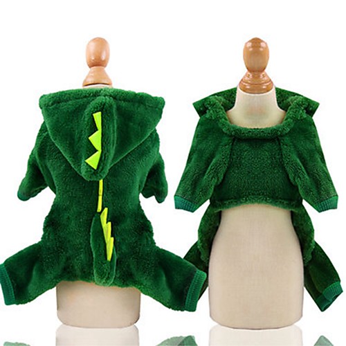 

Dog Costume Puppy Clothes Animal Cosplay Winter Dog Clothes Puppy Clothes Dog Outfits Warm Pink Green Costume for Girl and Boy Dog Cotton XS S M L XL XXL