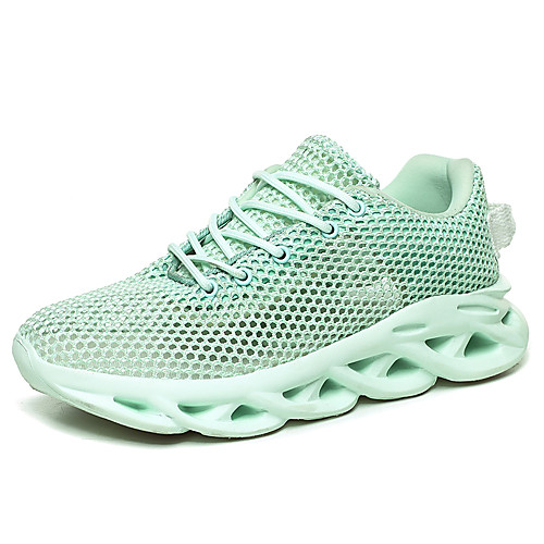 

Men's Fall / Spring & Summer Daily Outdoor Trainers / Athletic Shoes Running Shoes / Walking Shoes Mesh Breathable Non-slipping Shock Absorbing Black / Yellow / Light Green