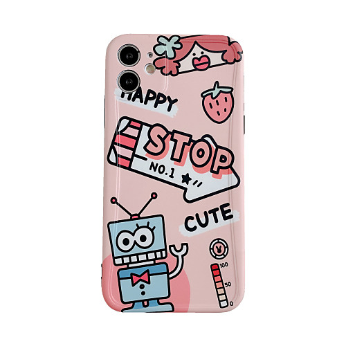 

Case For Apple iPhone 11 / iPhone 11 Pro / iPhone 11 Pro Max Shockproof Back Cover Cartoon TPU