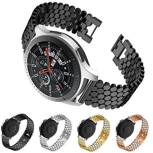 

Watch Band for Gear S3 Frontier / Gear S3 Classic / Samsung Galaxy Watch 46mm Samsung Galaxy Jewelry Design Stainless Steel Wrist Strap