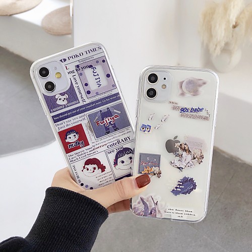 

Case For Apple iPhone 11 / iPhone 11 Pro / iPhone 11 Pro Max Shockproof Back Cover Flower TPU