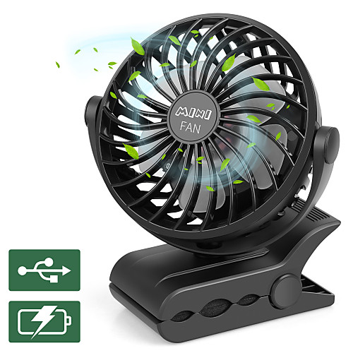 

Fan Cute Plastic / ABSPC Universal / Home Decoration Usb Charging Baby Carriage Clip Mini Dormitory Office Desktop Small Fan