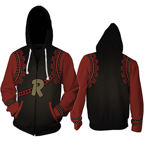 

Inspired by My Hero Academia Boko No Hero Cosplay Costume Hoodie Polyster Print Printing Hoodie For Men's / Women's