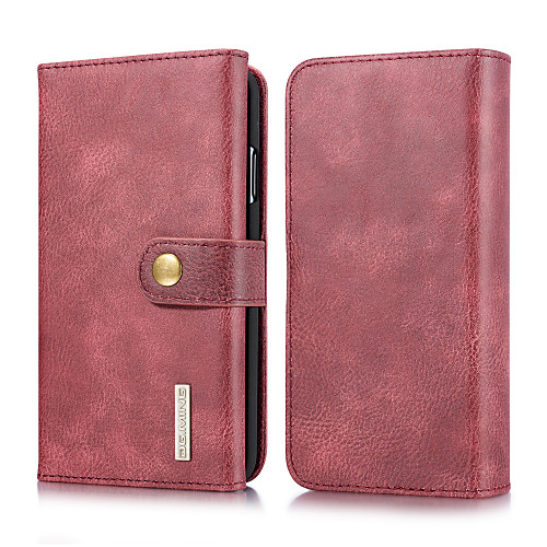 

Case For Apple iPhone 11 / iPhone 11 Pro / iPhone 11 Pro Max Card Holder / Flip / Magnetic Full Body Cases Solid Colored PU Leather / TPU