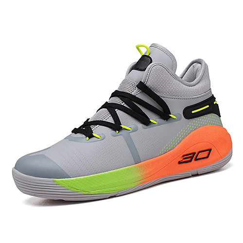

Men's / Unisex Fall / Spring & Summer Daily Outdoor Trainers / Athletic Shoes Basketball Shoes / Walking Shoes Faux Leather Breathable Non-slipping Shock Absorbing White / Black / Gray