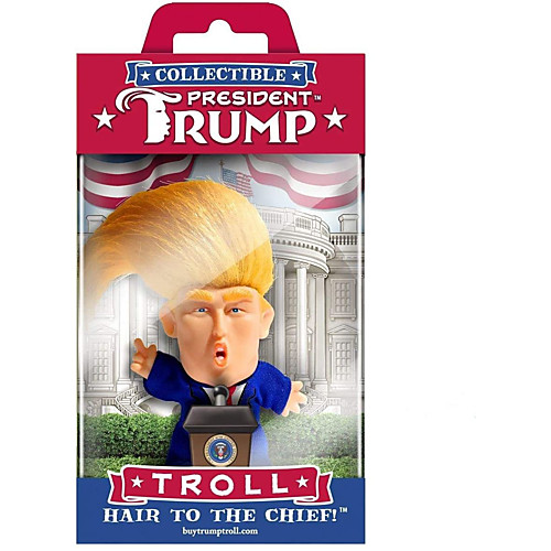 

The Masters Design Collectible Trump Troll Doll Stress Reliever Trump Stress and Anxiety Relief Funny Silicone for Adults All Boys and Girls Stress Relief