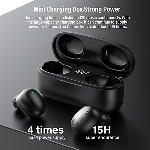 

U7 TWS True Wireless Earbuds Sport Fitness Bluetooth 5.0 Stereo with Microphone Volume Control