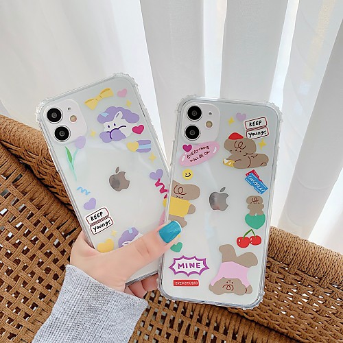 

Case For Apple iPhone 11 / iPhone 11 Pro / iPhone 11 Pro Max Shockproof Back Cover Cartoon TPU