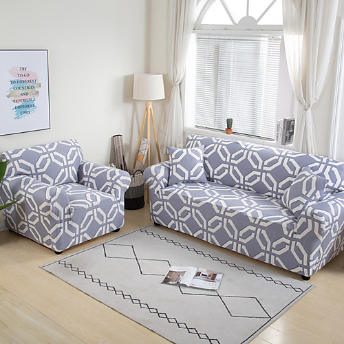 

Geometrische Elastische Sofa Covers Voor Woonkamer Stretch Moderne Antislip Couch Cover Sofa Hoes Stoel Protector 1/ 2/3/4 Zits