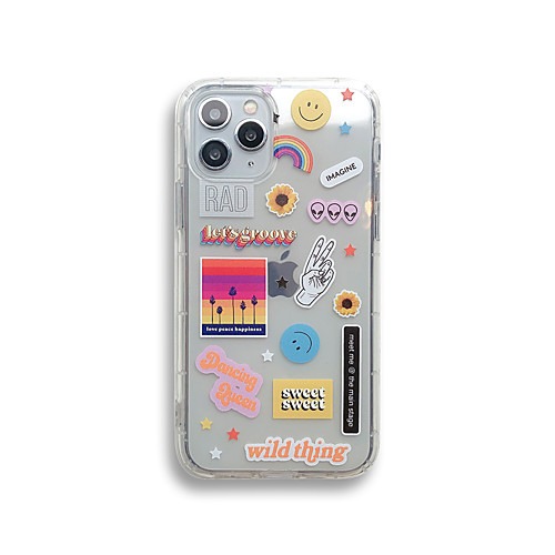 

Case For Apple iPhone 11 / iPhone 11 Pro / iPhone 11 Pro Max Pattern Back Cover Cartoon TPU
