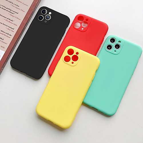 

Solid Colored Frosted TPU for Apple iPhone Case 11 Pro Max X XR XS Max 8 Plus 7 Plus 6 Plus SE(2020) Back Cover