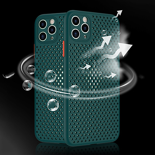 

Heat Dissipation Breathable Cooling Soft Silicone Phone Case for iPhone SE(2020) 11 11 Pro 11 Pro Max XS Max XR XS X 8 8 Plus 7 7 Plus