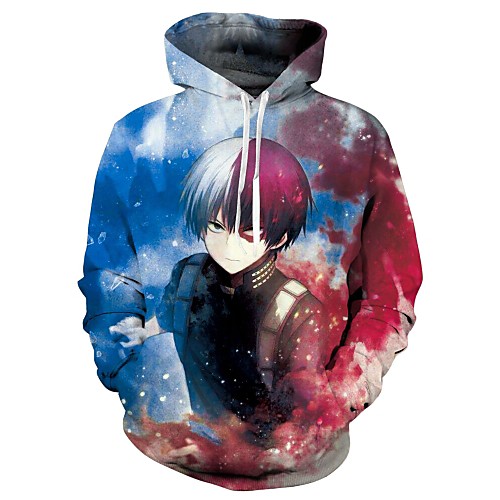 

Inspired by My Hero Academia Boko No Hero Ochaco Uraraka Cosplay Costume Hoodie Polyster Print Printing Hoodie For Men's / Women's