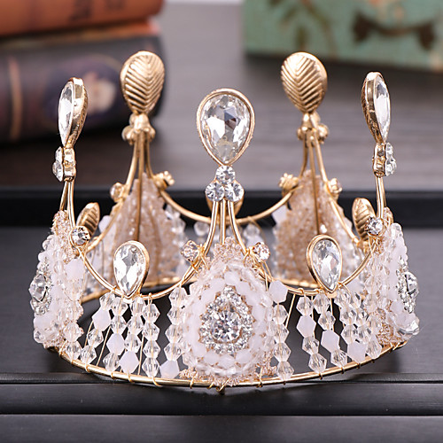 

Women's Girls' Hair Jewelry For Wedding Engagement Party Birthday Party Wedding Alloy Golden 1pc