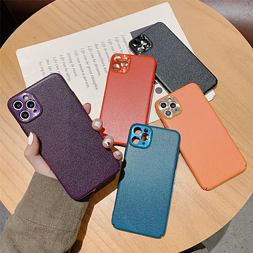 

Solid Colored Leather Phone Case for Apple iPhone Case 11 Pro Max X XR XS Max 8 Plus 7 Plus 6 Plus SE(2020) Back Cover