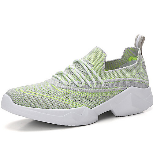 

Women's Trainers / Athletic Shoes Summer Flat Heel Round Toe Casual Outdoor PU Running Shoes Yellow / Fuchsia / Green