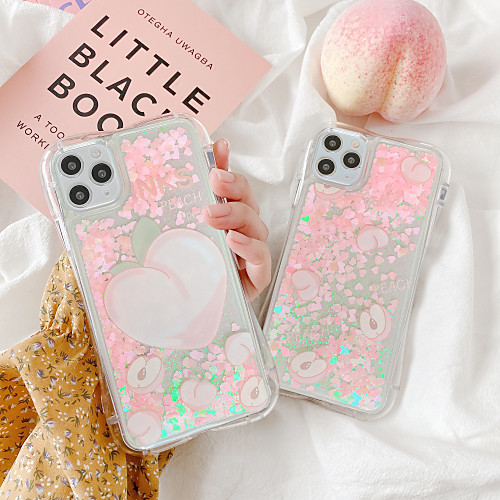 

Case For Apple iPhone 11 / iPhone 11 Pro / iPhone 11 Pro Max Shockproof / Flowing Liquid Back Cover Cartoon TPU