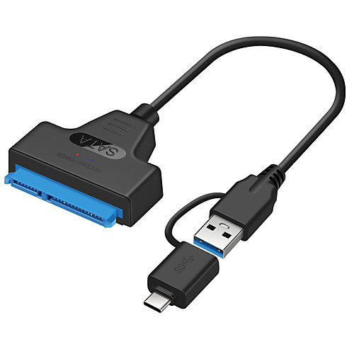 

USB/Type Adapter Cable USB Type-C To Serial SATAIII Converter 2.5 Inch For HDD/SSD