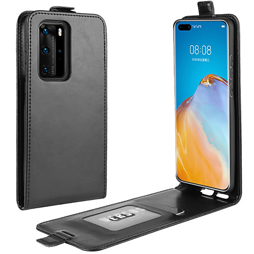 

For Huawei P40 Pro/P40 lite/P40 Crazy Horse Vertical Flip Leather Protective Case