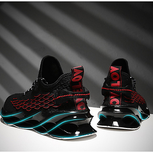 

Men's Spring & Summer Casual Daily Trainers / Athletic Shoes Canvas / Elastic Fabric Black / Red / White / Black