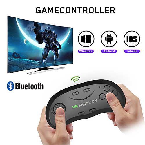 

HODIENG SC-B01 Wireless Joystick Controller Handle For Android / PC / iOS , Bluetooth Creative Joystick Controller Handle ABSPC 1 pcs unit