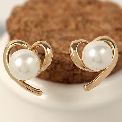 

Women's Earrings Holiday Wedding Birthday Romantic Earrings Jewelry Gold For Date Street Festival 1 Pair