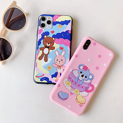 

Case For Apple iPhone 11 / iPhone 11 Pro / iPhone 11 Pro Max Shockproof Back Cover Cartoon TPU