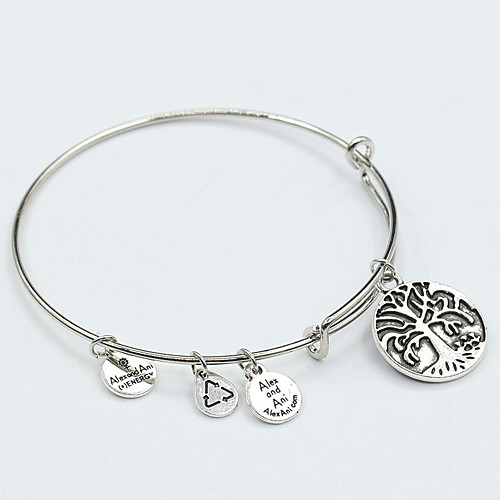 

Women's Bracelet Classic Wedding Birthday Vintage Theme European Trendy Casual / Sporty Ethnic French Alloy Bracelet Jewelry Silver For Date Festival