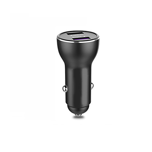 

QK505 QC3.0/SCP 2.4A Dual USB Supercharge Car Charger