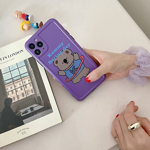 

Case For Apple iPhone 11 / iPhone 11 Pro / iPhone 11 Pro Max Shockproof Back Cover Cartoon TPU