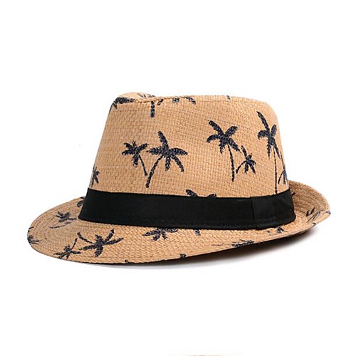 

Men's Bucket Hat Daily Wear Floral Print Hat / Spring / Summer
