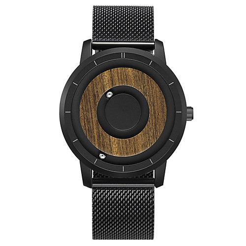 

Men's Sport Watch Japanese Quartz Stainless Steel Silicone Day Date Analog Fashion Cool - Black Brown BlackGray One Year Battery Life