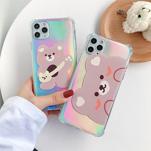 

Case For Apple iPhone 11 / iPhone 11 Pro / iPhone 11 Pro Max Shockproof Back Cover Cartoon TPU